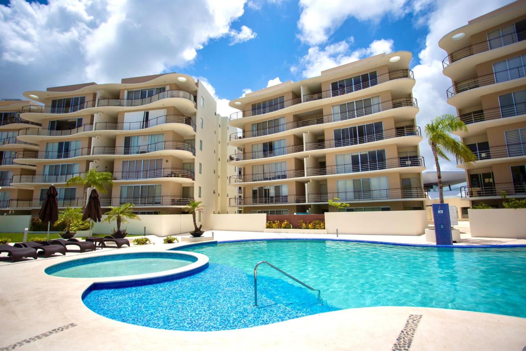 Large&Modern Apartment With Private Terrace Cancún Buitenkant foto